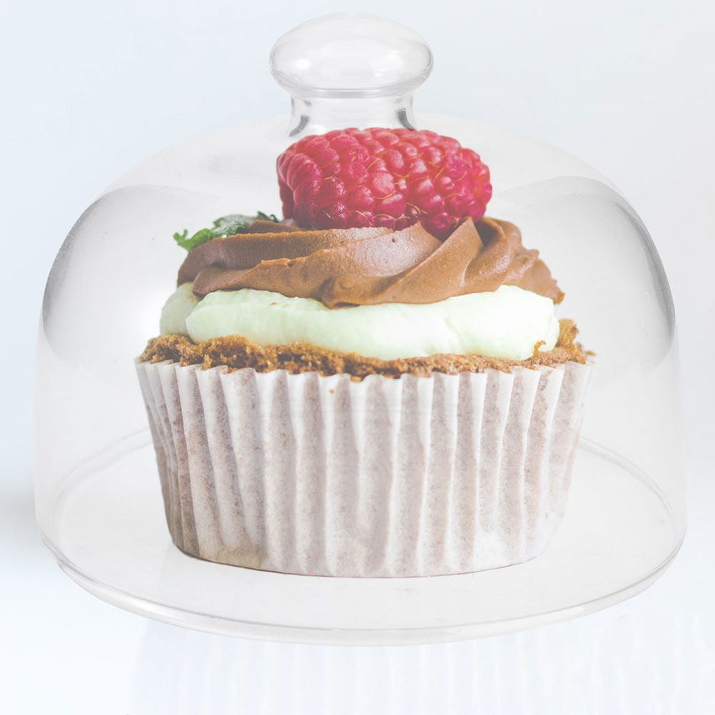 Plastic Dome Clear - 2Pcs Transparent Cake Dome Cover Clear