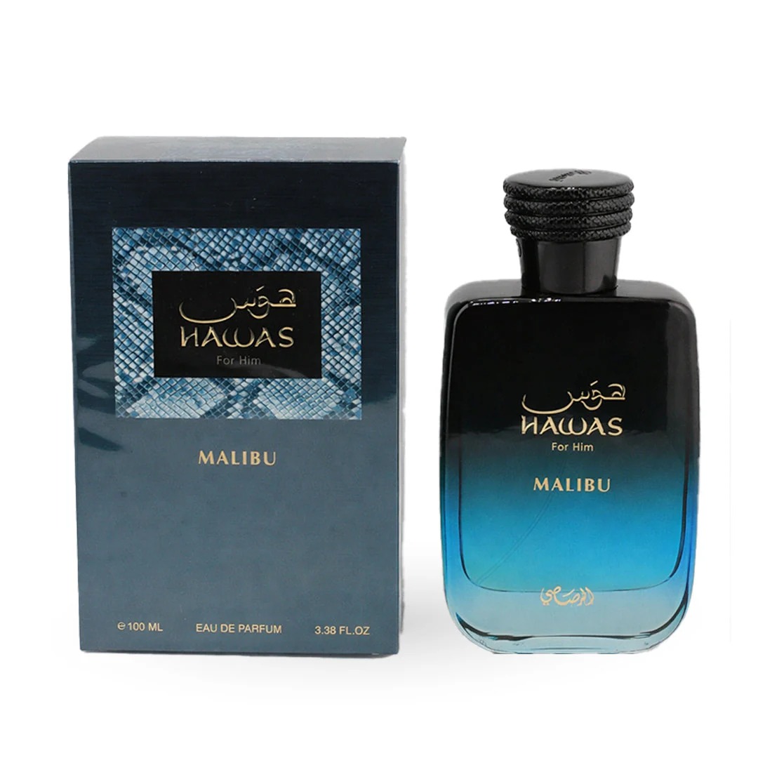 Rasasi Hawas Malibu For Him ED - đánh giá và giá Misting Bottle Fine