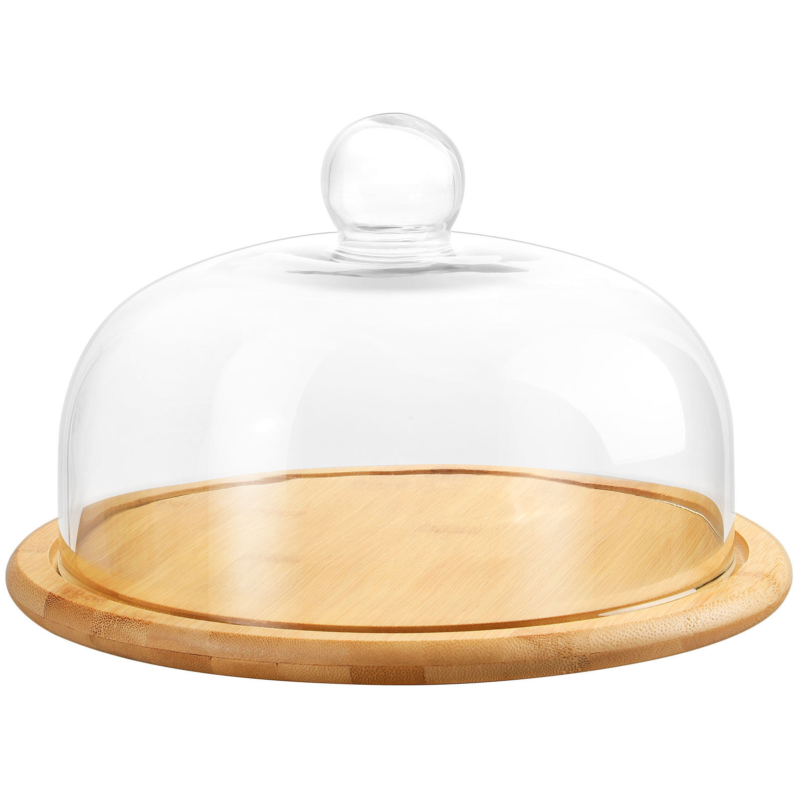 1Set Cake Glass Dome Cover Pre - đánh giá và giá Plastic Dome Clear