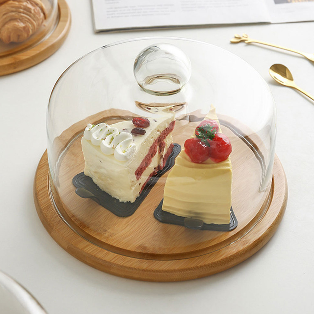 18Cm Clear Glass Cake Dome Cov - đánh giá và giá Plastic Dome Clear